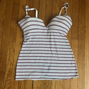 Striped Victoria’s Secret Cami with Molded Cups